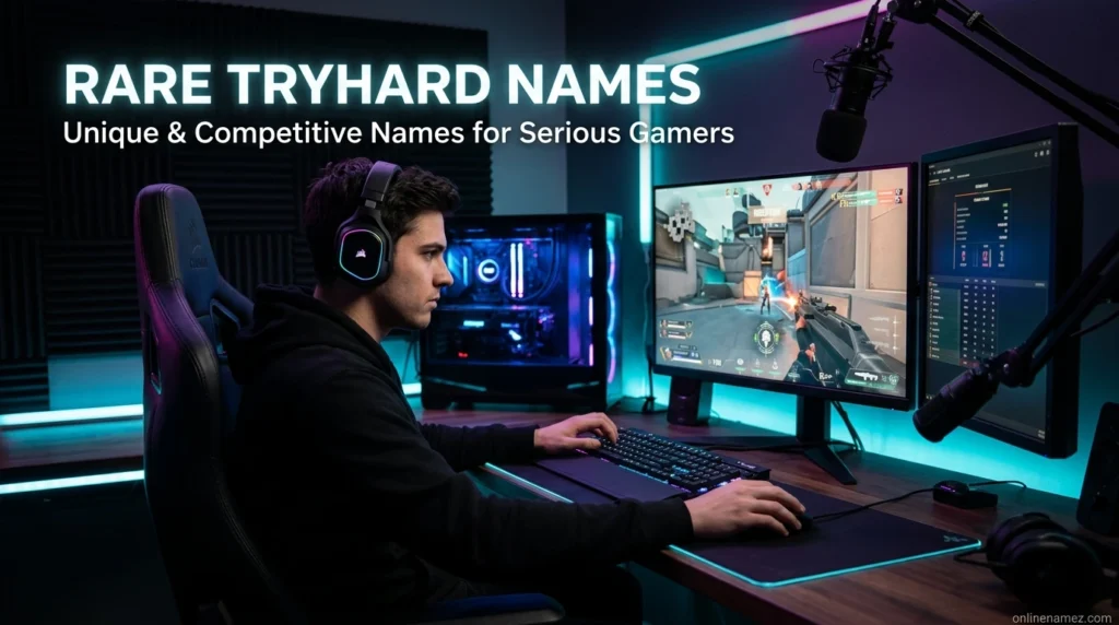 Rare Tryhard Names
