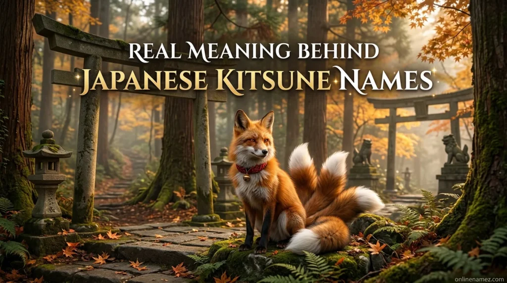 Real Meaning Behind Japanese Kitsune Names