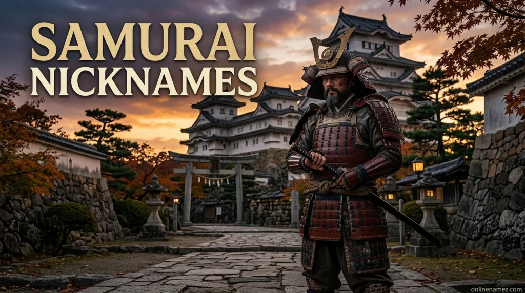 Samurai Nicknames