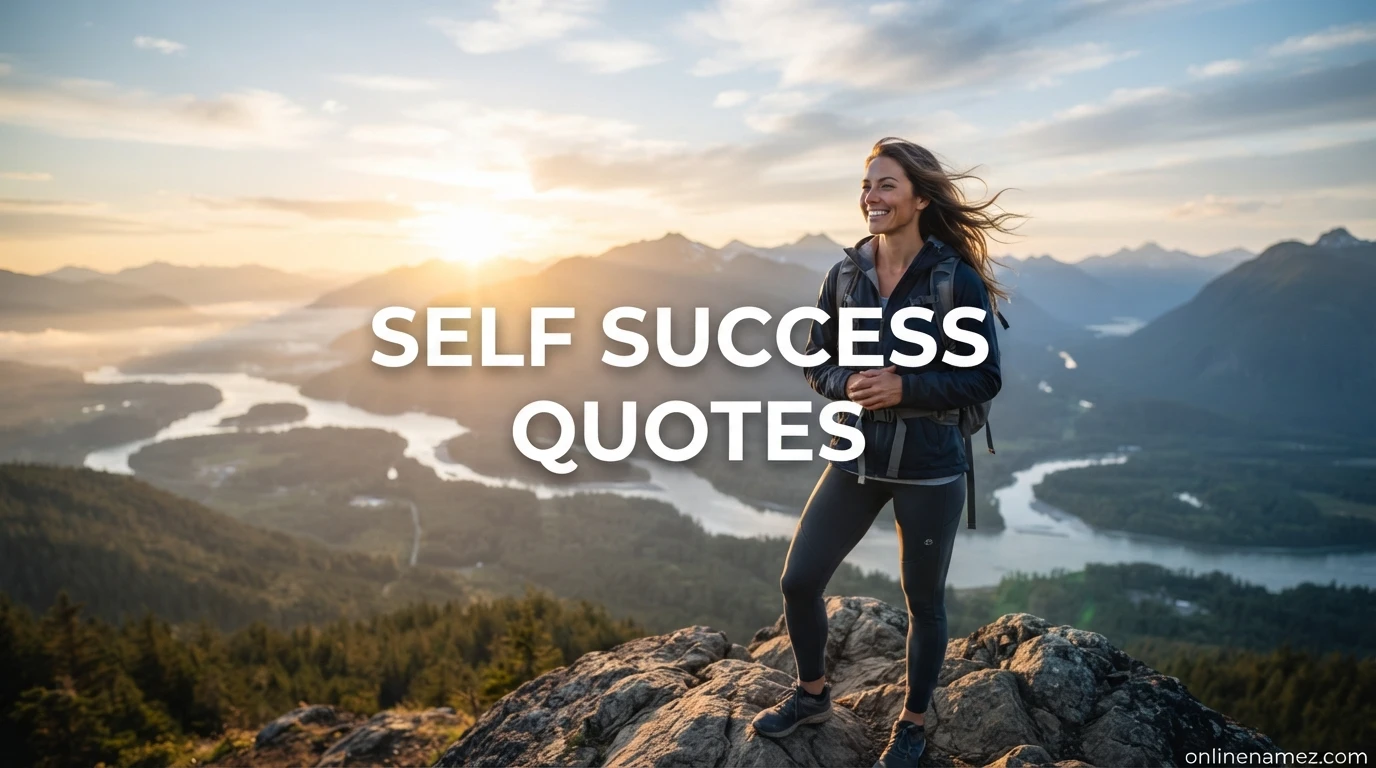 Self Success Quotes