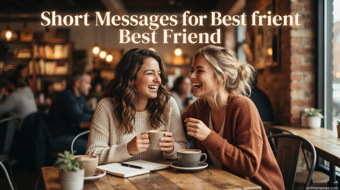 Short Messages for Best Friend