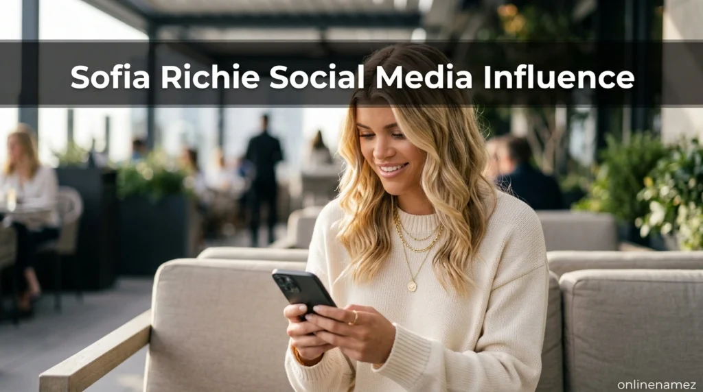 Sofia Richie Social Media Influence
