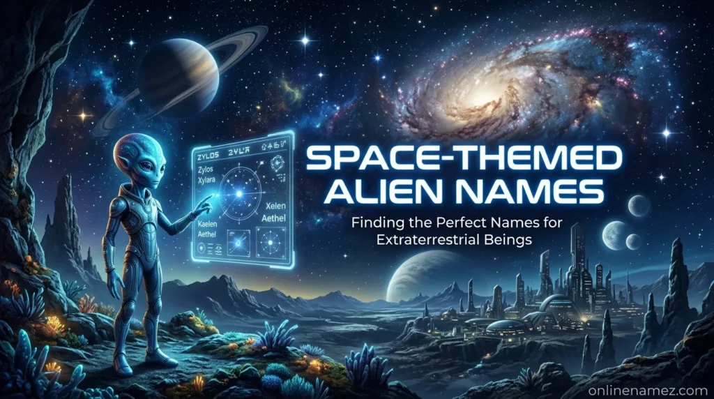 Space-Themed Alien Names