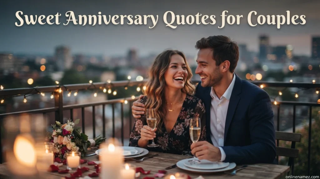 Sweet Anniversary Quotes for Couples