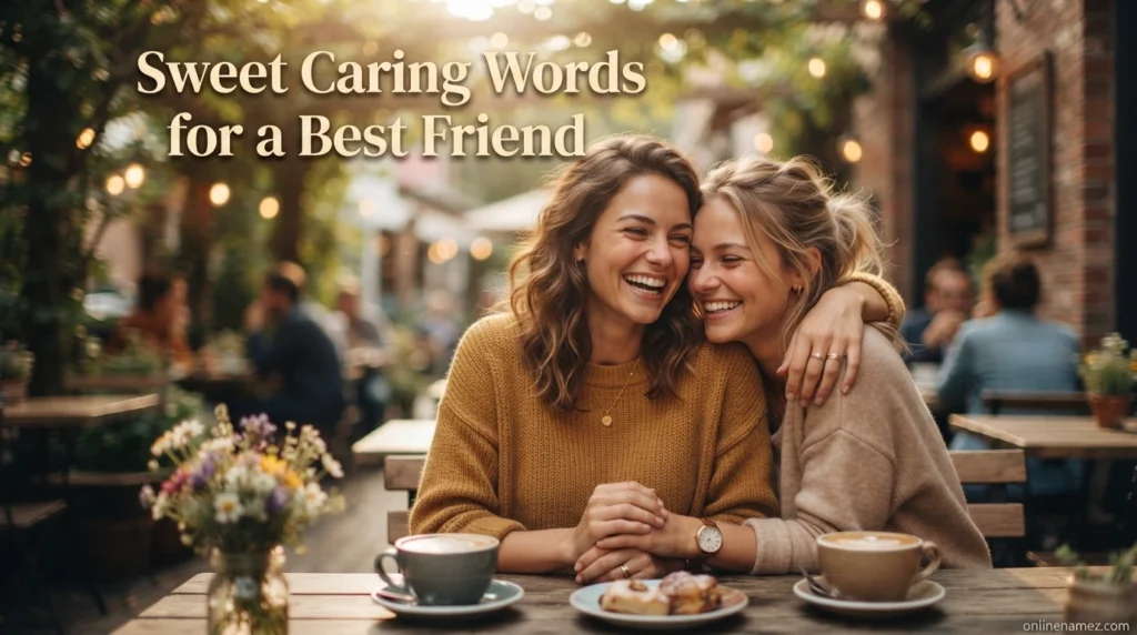 Sweet Caring Words for a Best Friend