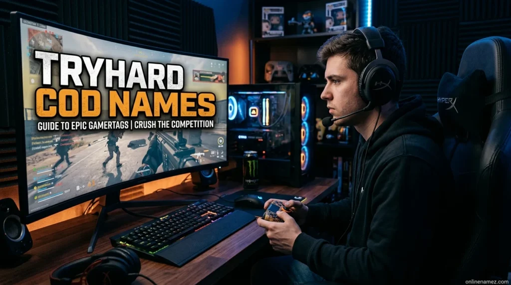 Tryhard COD Names