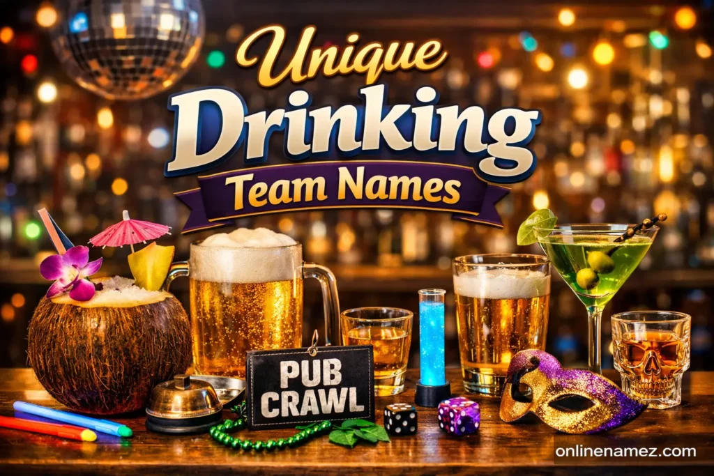 Unique Drinking Team Names