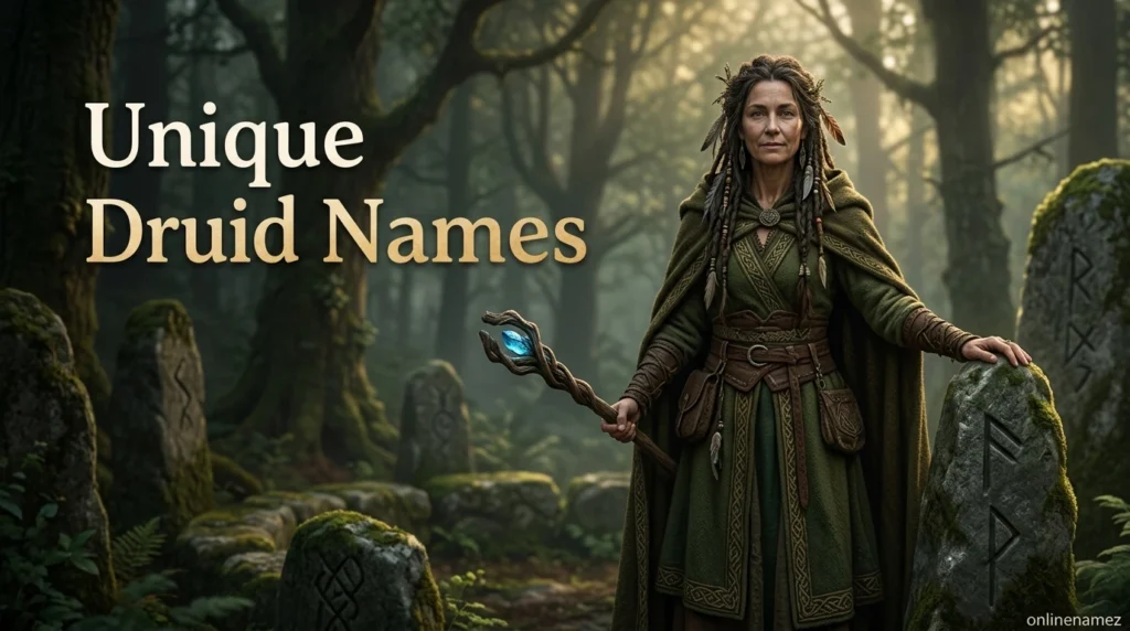 Unique Druid Names