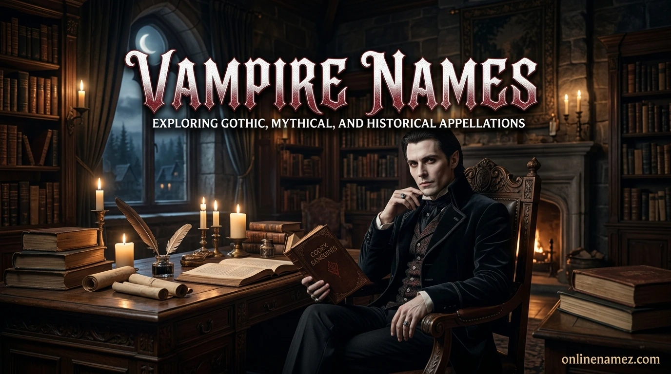 Vampire Names