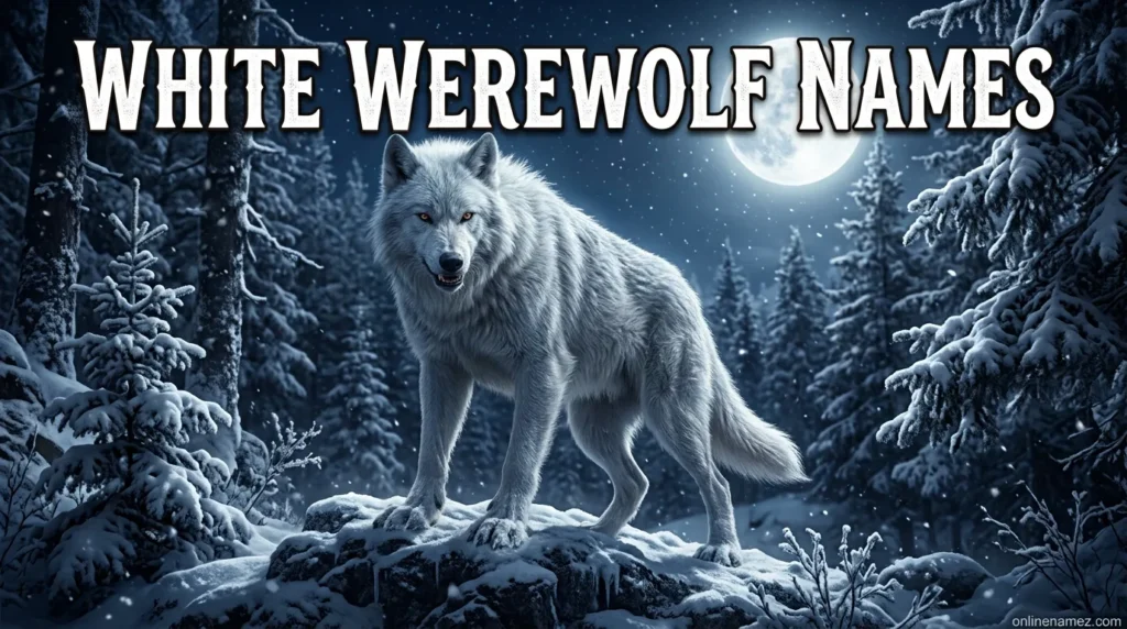 White Werewolf Names