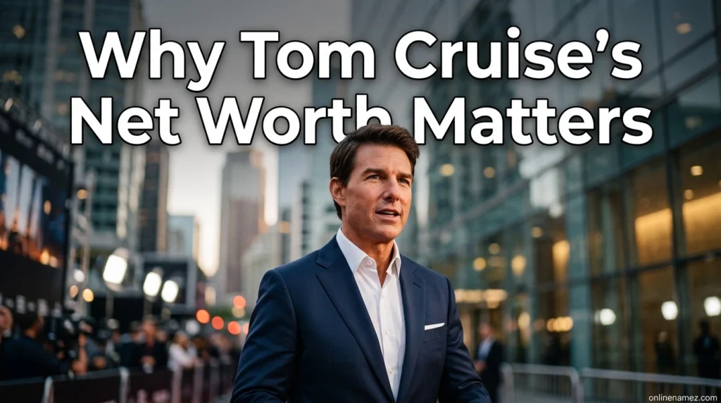 Why Tom Cruise’s Net Worth Matters