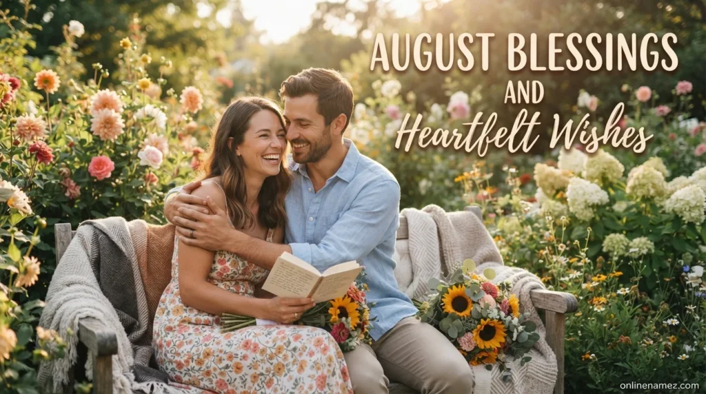 August Blessings and Heartfelt Wishes