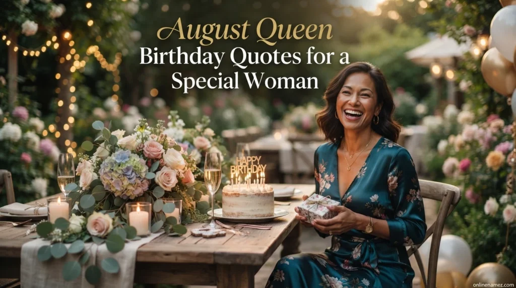 August Queen Birthday Quotes for a Special Woman