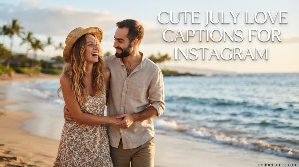 Cute July Love Captions for Instagram