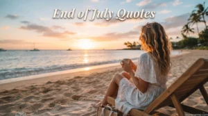 End of July Quotes
