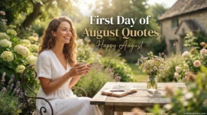 First Day of August Quotes