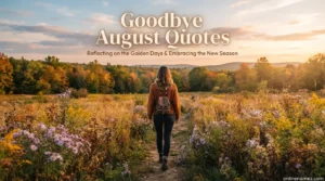 Goodbye August Quotes