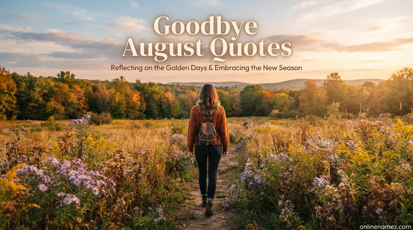 Goodbye August Quotes