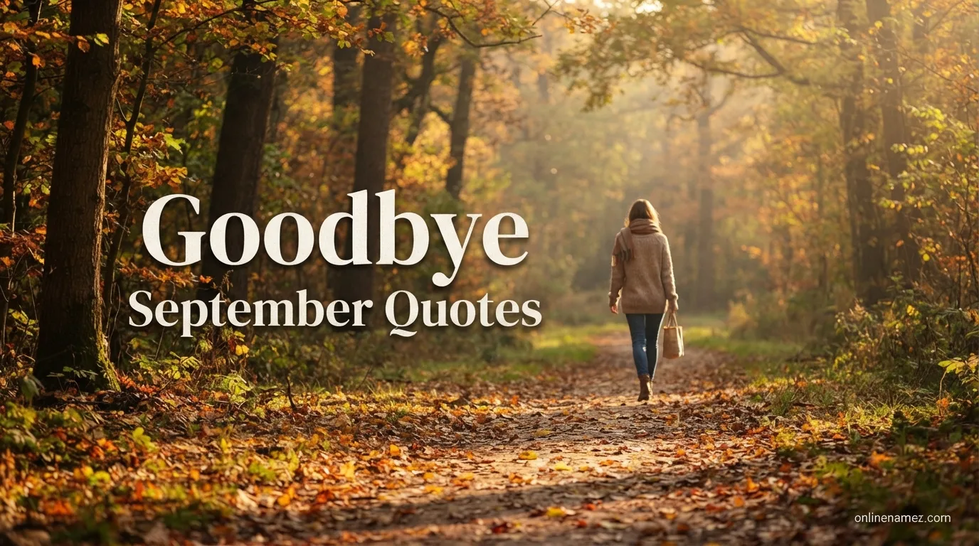 Goodbye September Quotes