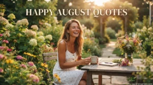 Happy August Quotes