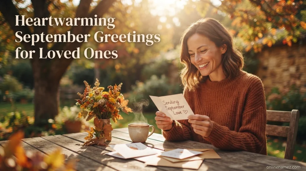 Heartwarming September Greetings for Loved Ones