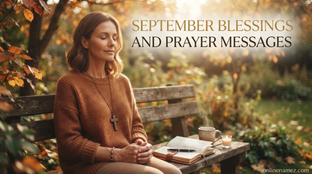 September Blessings and Prayer Messages