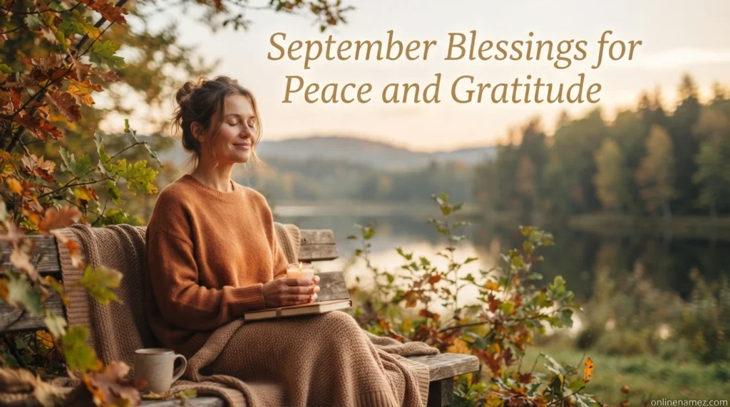 September Blessings for Peace and Gratitude