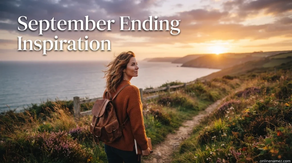 September Ending Inspiration
