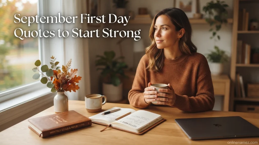 September First Day Quotes to Start Strong