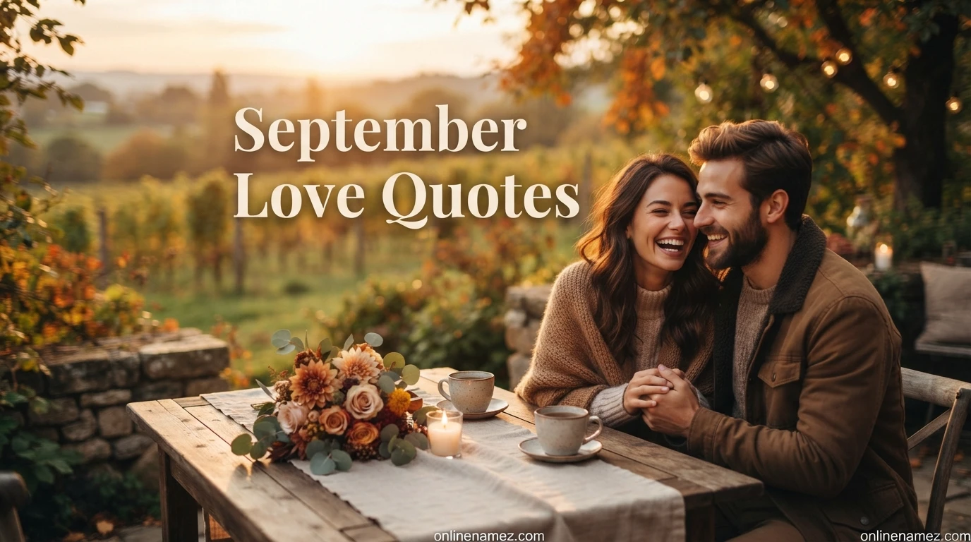 September Love Quotes