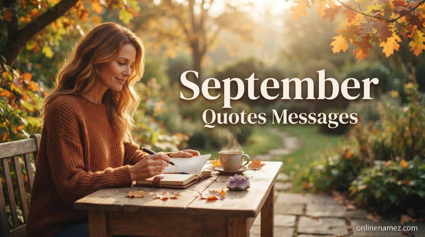 September Quotes Messages